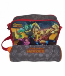 KIT MOCHILA LANCHEIRA E ESTOJO SUPER HEROIS - Distribuidora 12 de Outubro