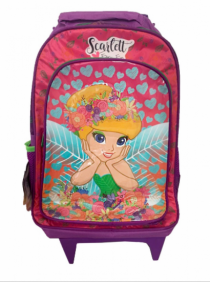 MOCHILA INFANTIL FEMININA SCARLETT C RODINHA - Distribuidora 12 de Outubro