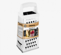 RALADOR 04 FACES INOX BRANCO - Distribuidora 12 de Outubro