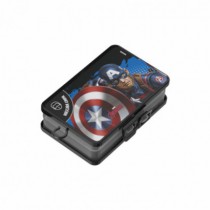 PORTA MASCARA DP CAP AMERICA 13,8X8,4X3,8CM - Distribuidora 12 de Outubro