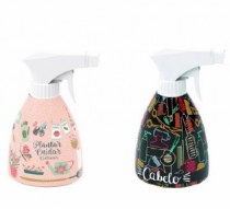 PULVERIZADOR PLASTICO 300ML DECORADO COLOR - Distribuidora 12 de Outubro