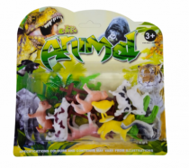 ANIMAIS FAZENDA SORTIDOS CARTELA 20CM 16 PCS - Distribuidora 12 de Outubro