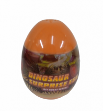 OVO SURPRESA 9CM COM DINO DE MONTAR - Distribuidora 12 de Outubro