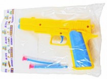 PISTOLA DE PLASTICO LANCA PROJETEIS C/ ACESSO - Distribuidora 12 de Outubro